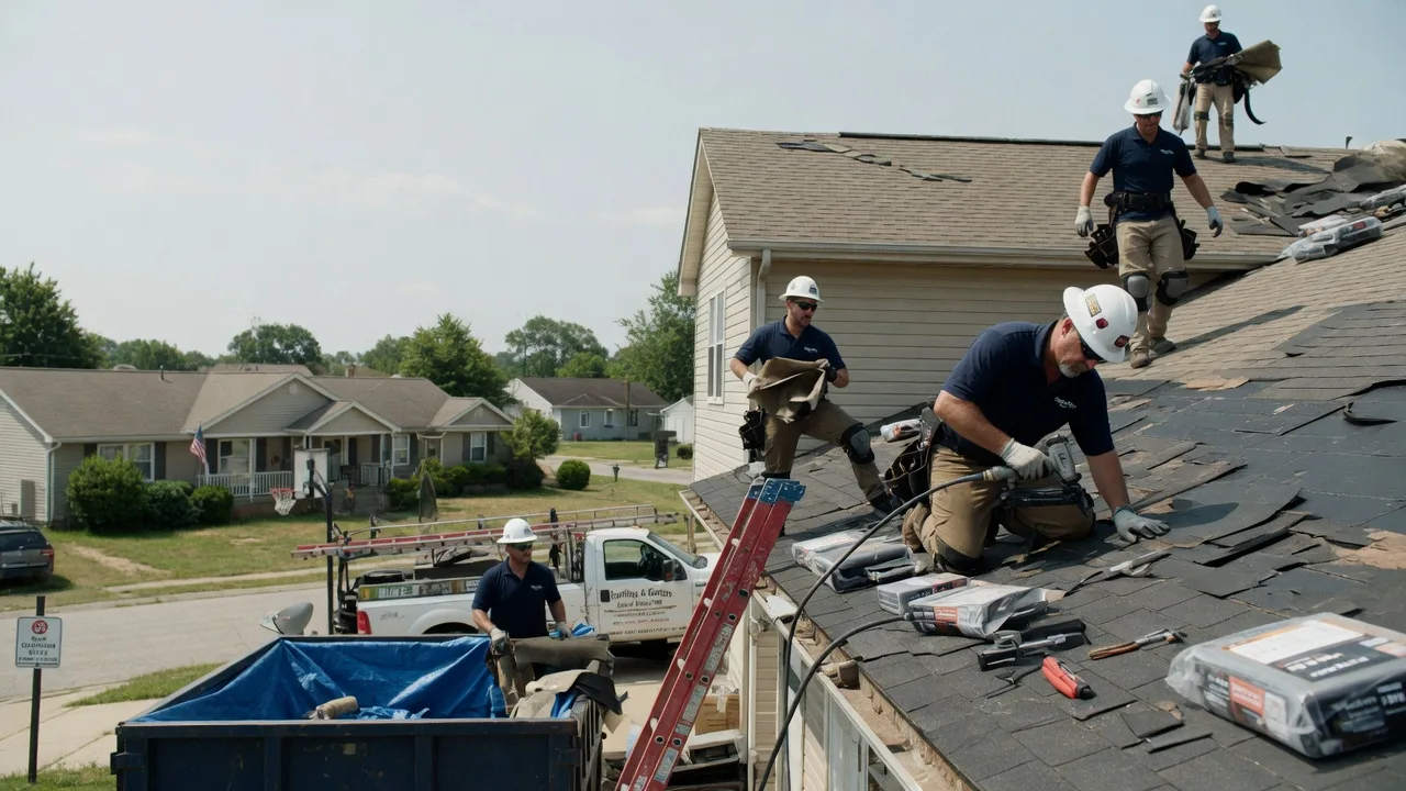 Roof Replacement in Mount Olive, IL near me